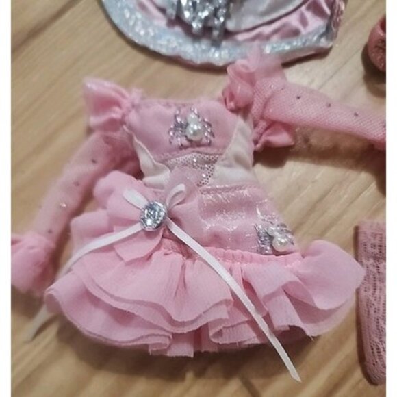 Bella Parker Rainbow High Heel Spider Dress Pink Outfit Dress Clothes Lace Tight - Picture 2 of 9